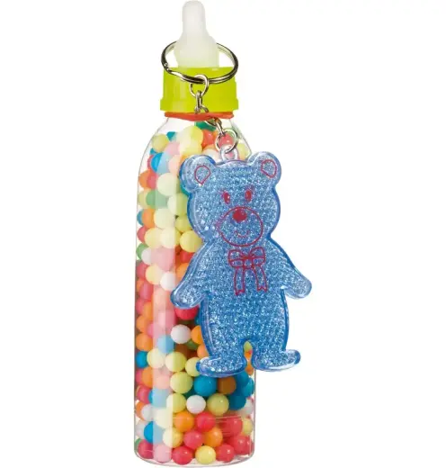 Cukura pērles ar rotaļlietu WOOGIE, pudelē, 100g