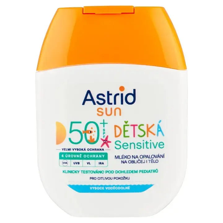 Astrid Sensitive Sun Cream SPF 50+ 60 Ml for Children
