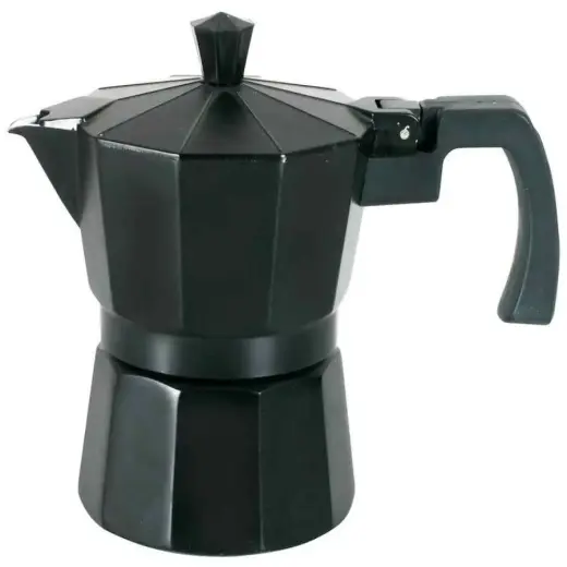 Espresso coffee maker Negra, for 3 cups