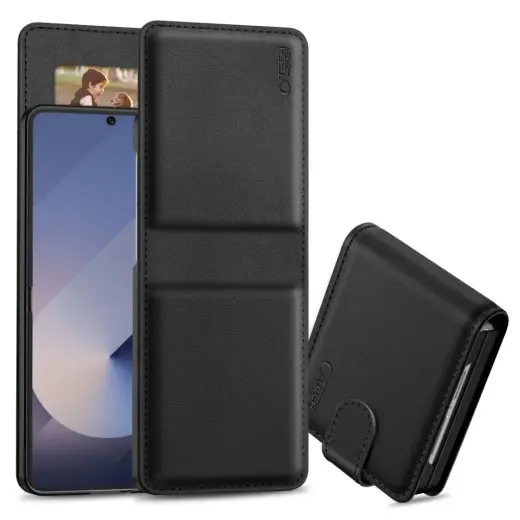 TECH-PROTECT WALLET GALAXY Z FLIP 6 | 7 FE BLACK