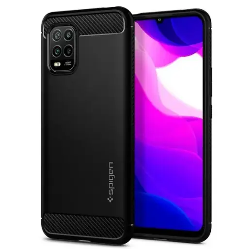Spigen Rugged Armor Xiaomi Mi 10 Lite black matt ACS01235