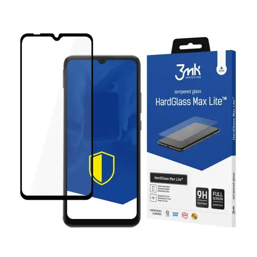 3mk HardGlass Max Lite™ tempered glass for phone Xiaomi Redmi 10C black