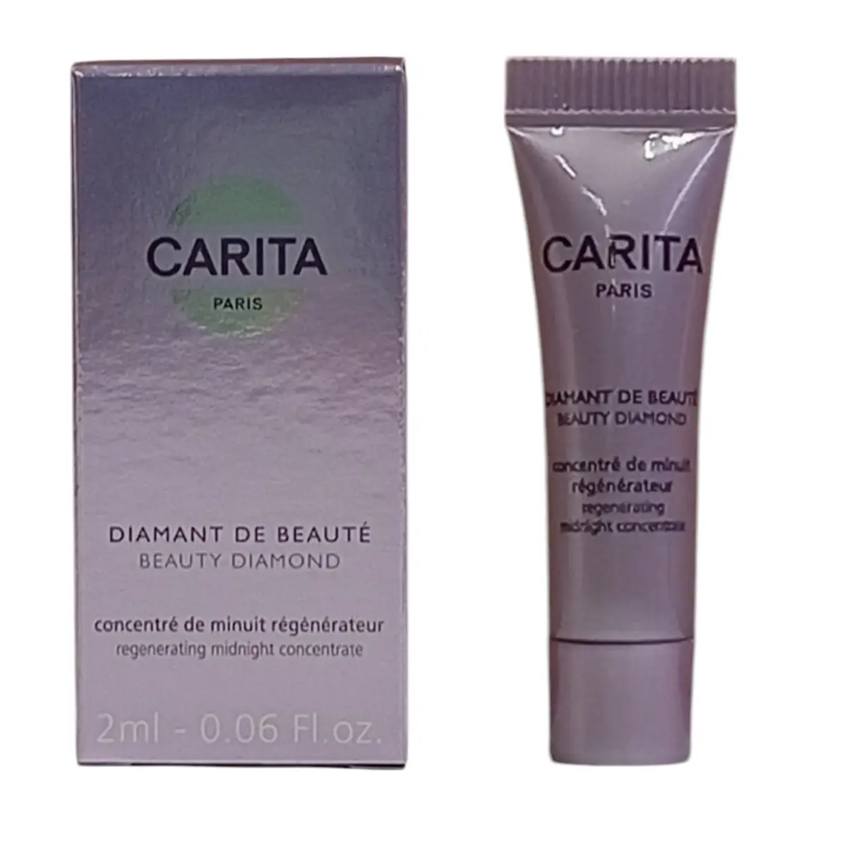 Carita Paris, Diamant De Beaute, Anti-Ageing, Night, Cream, For Face & Eyes, 2 ml *Sample