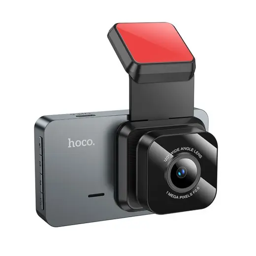 Dash cam for car Hoco with screen 3" 720P/30fps DV9 metal gray