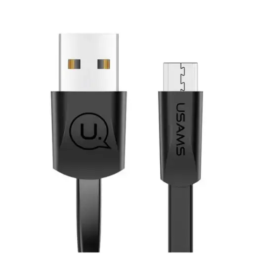 USAMS SJ201MIC01 data transfer and charging cable | USB-A to Micro USB | 10W | 1.2m | black