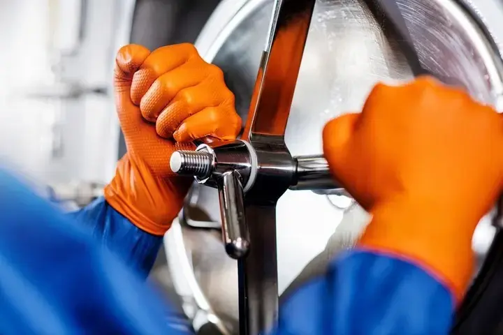 Nitrile gloves GoGrip  orange size XL, 50 pcs