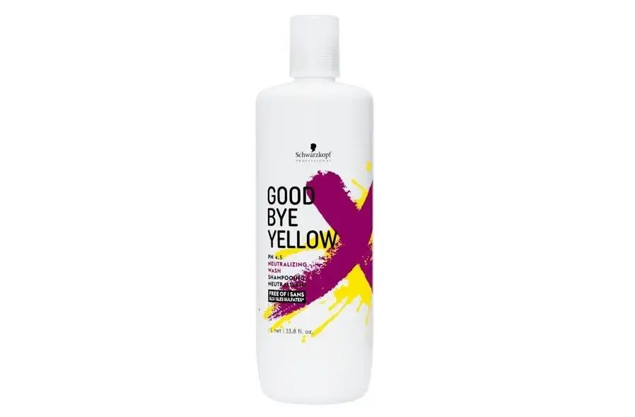 Schwarzkopf Good Bye Yellow Neutralizing Wash  33.8 Oz