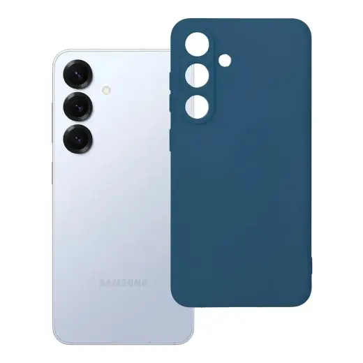 Soft maciņš telefonam Samsung Galaxy S25 zils