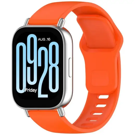 Beline išmaniojo laikrodžio dirželis Redmi Watch 5 Active | silikoninis | oranžinis