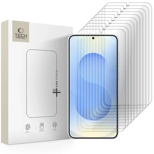Tech-Protect Bundle tempered glass for phone Galaxy S26 (10 pcs.)