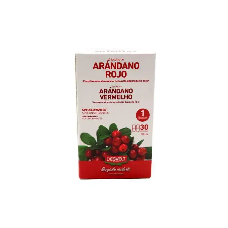 DESVELT Cranberry 30 Capsules (8437017482130)