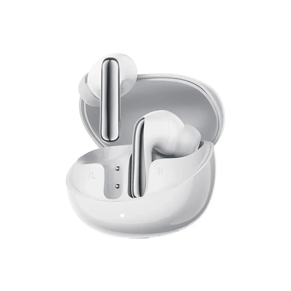 QCY Melobuds N60 In-Ear Wireless Headphones with LDAC and ANC Noise Cancellation - White