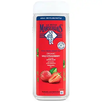 Le Petit Marseillais BIO Wild Strawberry Shower Gel 400ml