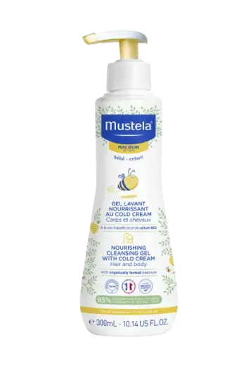 Mustela Nourishing Cleansing Gel with Cold Cream Hair & Body