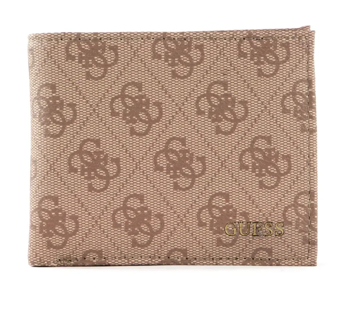 Guess, Vezzola, Textile Wallet, Coin Holder, Brown, Unisex