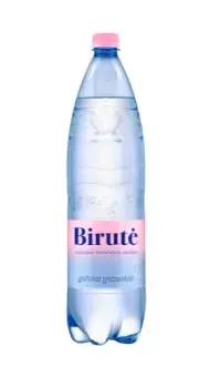 Naturāls minerālūdens Birute, gāzēts, 1,5l