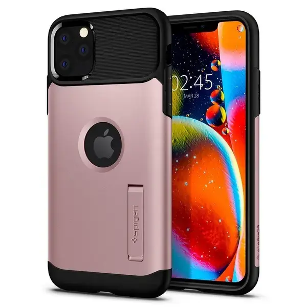 Spigen Slim Armor iPhone 11 Pro Max różowo złoty 075CS27049