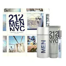212 Men Gift Set EDT 100 ml After Shave Gel (gel, after shave) 212 Men 100 ml and 212 miniatures Men EDT 10 ml