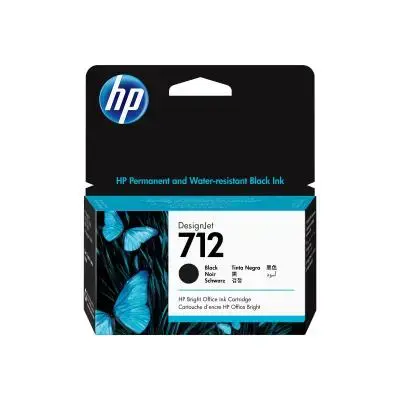 HP Ink No 712 HP712 HP 712 Black Schwarz (3ED70A)