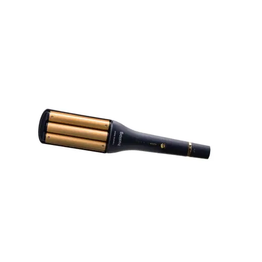 Huslog adjustable hair waver navy blue and gold
