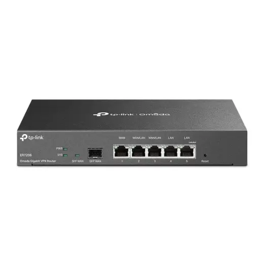 Maršrutētājs TP-Link SafeStream Gigabit Multi-WAN VPN TL-ER7206