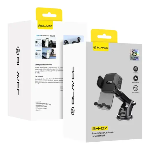 Blavec Car holder BH-07 to windshield (BH07-WSB) black