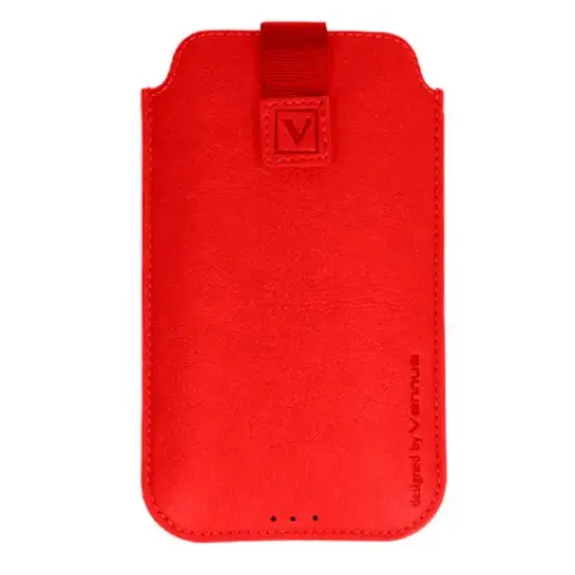 Vennus Deko Case (Size 14) for Iphone 15/15 Pro/16/16 Pro/Samsung S24/S25 RED