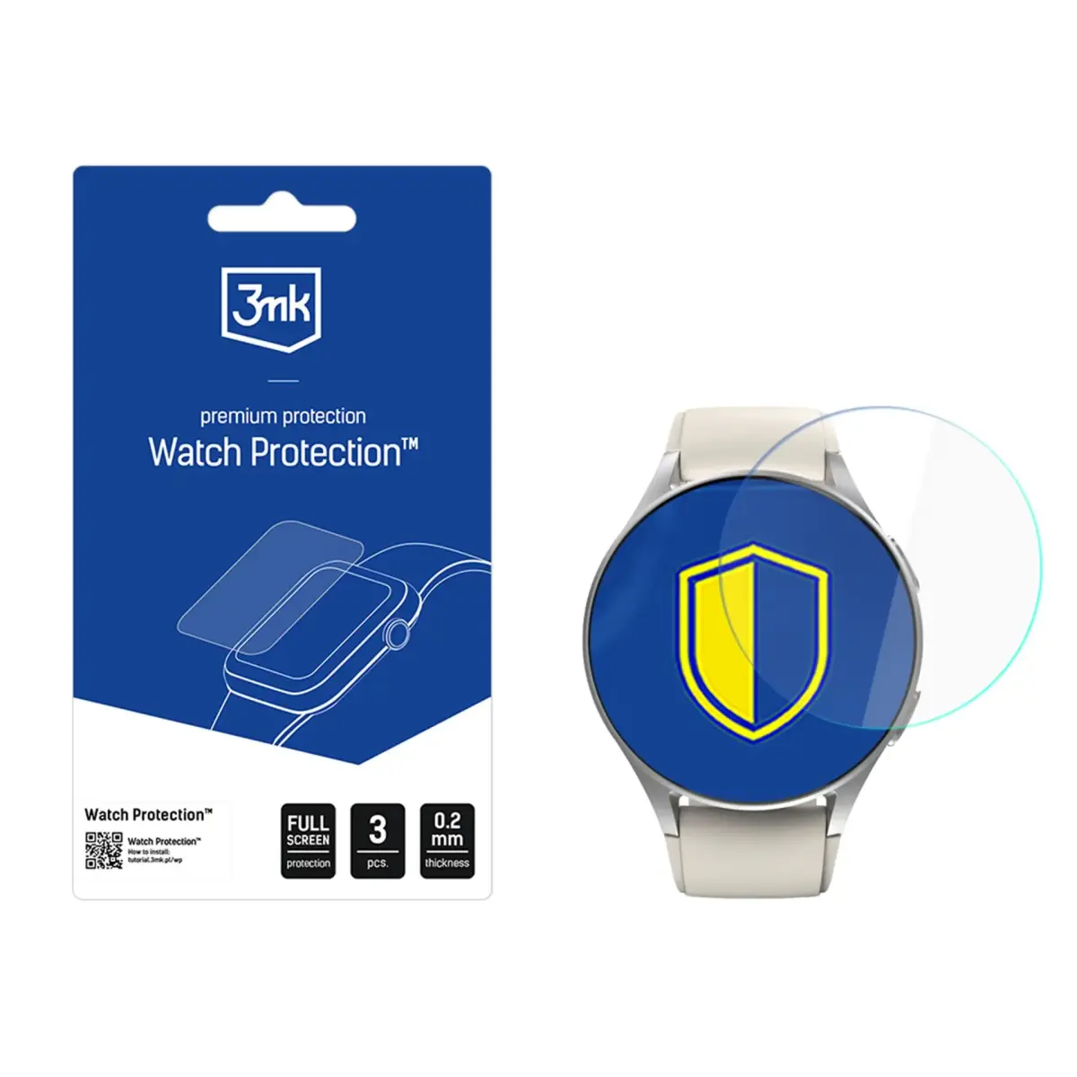 3mk Protection screen protector film for Hama 8900 1.32"