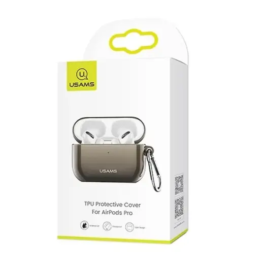 USAMS Etui ochronne do AirPods ProTPU czarny/black BH570AP03 (US-BH570)