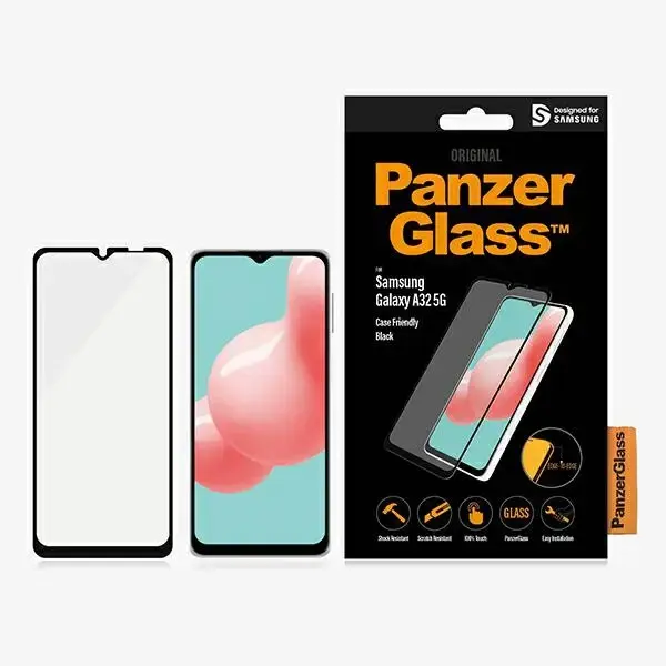 PanzerGlass E2E Regular Samsung Galaxy A33 5G Case Friendly black|czarny