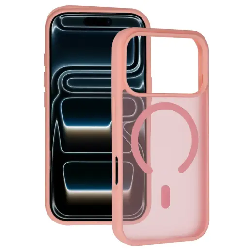Tel Protect Aura Matte чехол с поддержкой MagSafe для телефона iPhone 17 Air оранжевый