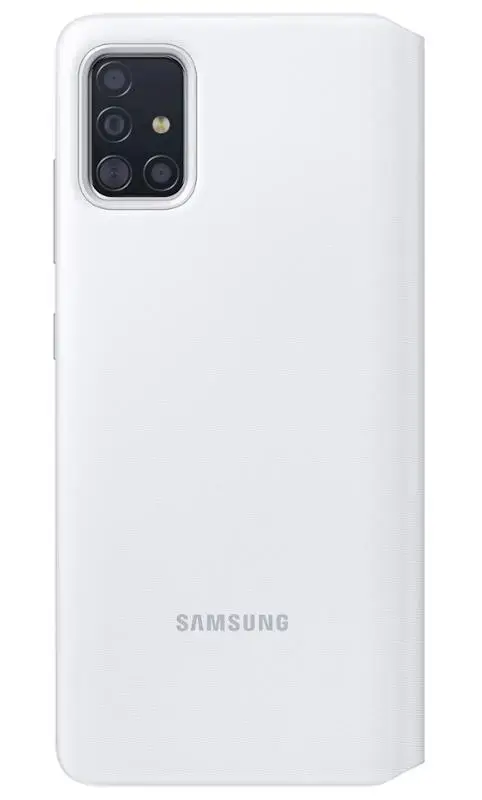 EF-EA715PWE Samsung S-View Case for Galaxy A71 White