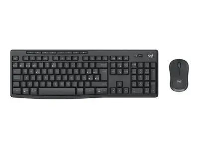 Logitech MK370 Combo for Business - keyboard and mouse set - QWERTY - US International - graphite Input Device