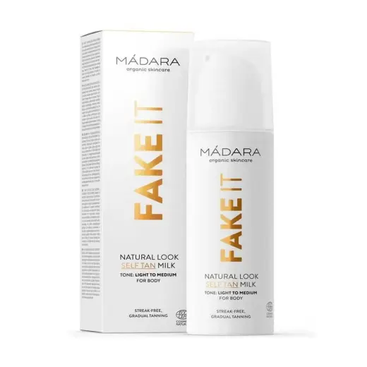 Mádara Madara Fake It Leche Autobronceadora Tono Light to Medium 150ml