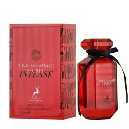 Maison Alhambra Pink Shimmer Secret Intense by Maison Alhambra EAU DE PARFUM SPRAY 3.4 OZ for WOMEN