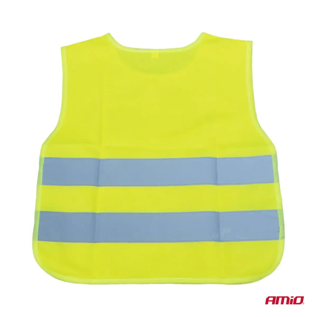 Safety vest for kids yellow with certificate AMIO-01736