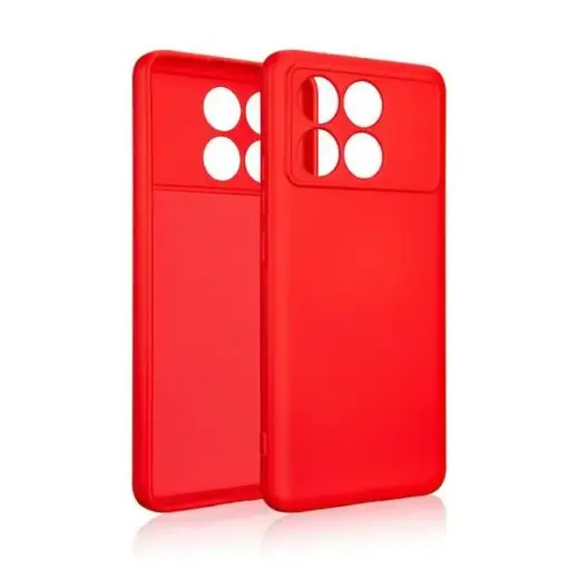 Beline Silicone Case for Poco X6 Pro red