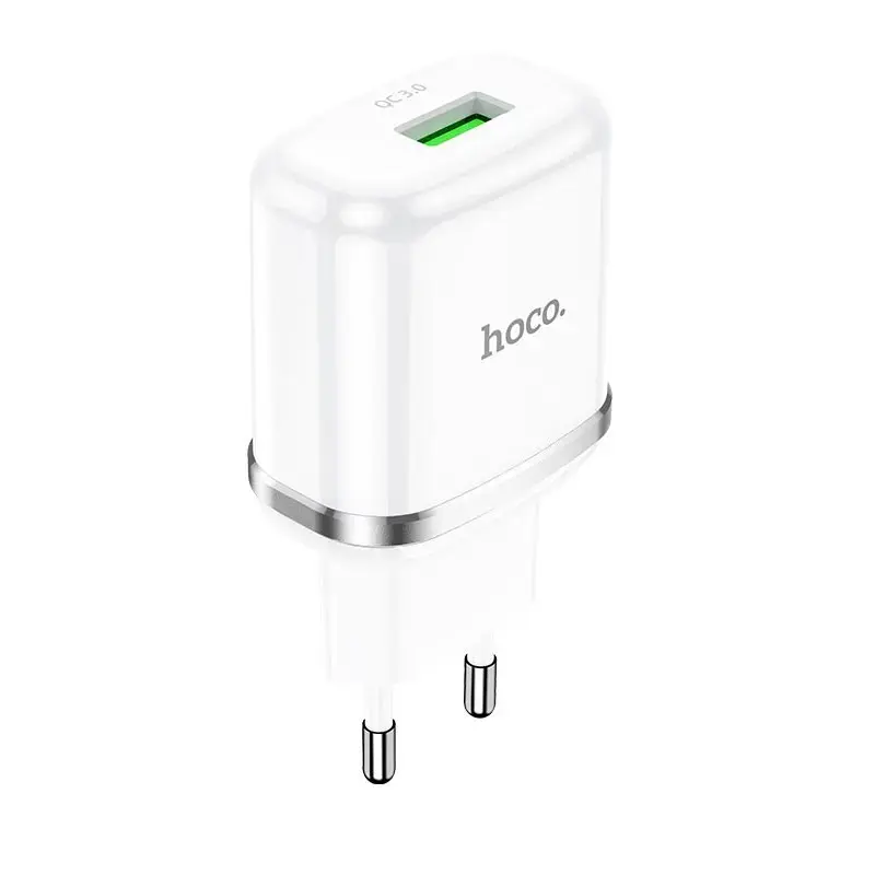 Зарядное устройство HOCO N3 | 18W | QC | USB-A | белое