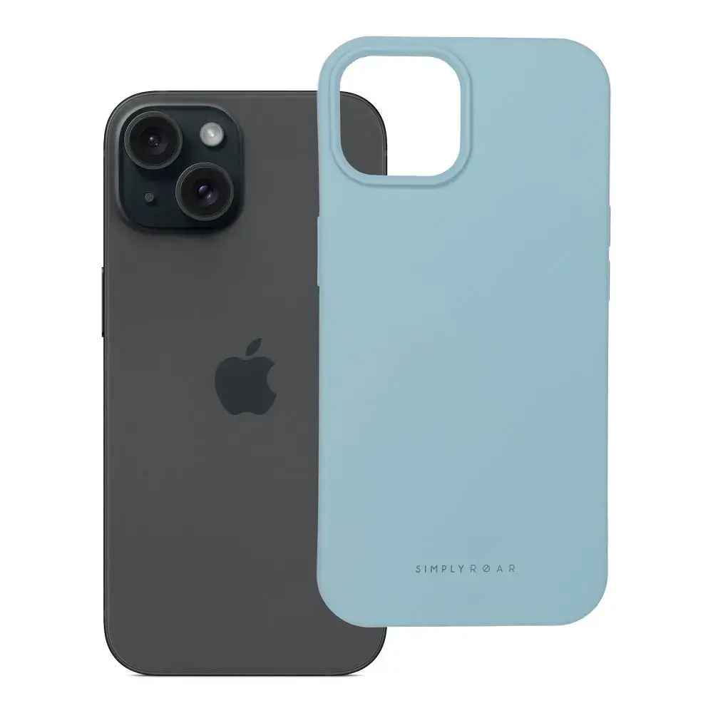 Roar Space maciņš telefonam iPhone 15 zils