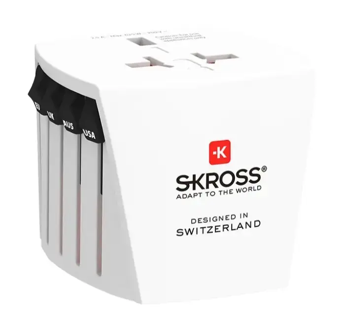 Travel adapter: World to Europe 250V
