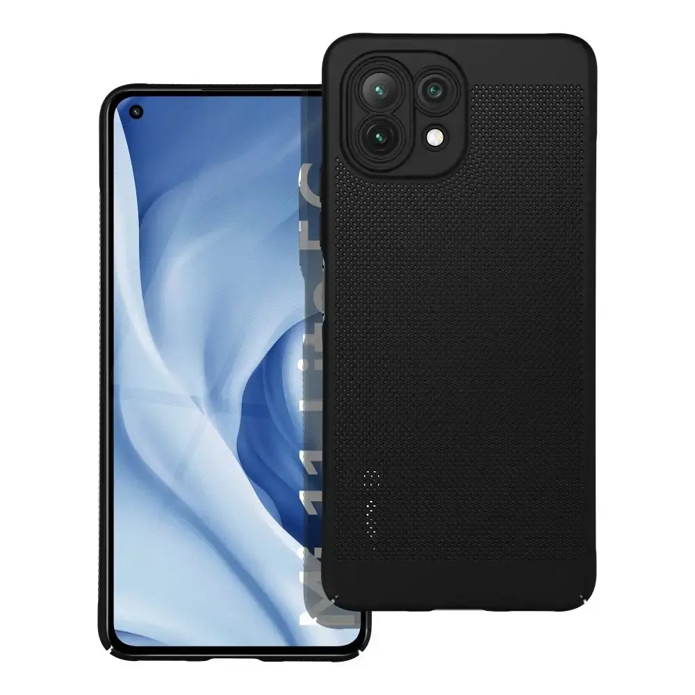 Case for Xiaomi Mi 11 Lite 5G / Mi 11 Lite LTE 4G / Mi 11 Lite NE Breezy black