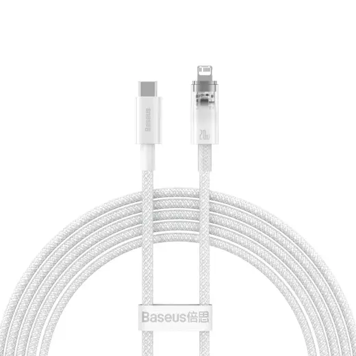 Baseus CATS010302 Lightning - USB-C cable 20W 480Mb|s 2m - white