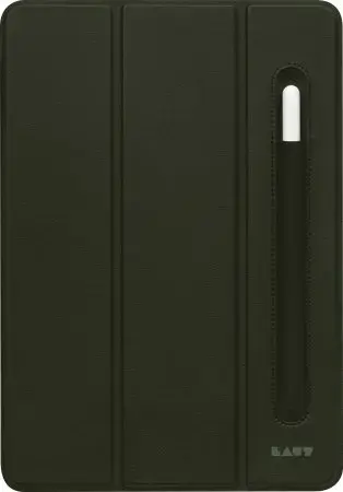 LAUT Huex Folio - protective case with holder for Apple Pencil for iPad 10.9" 10G (military green)