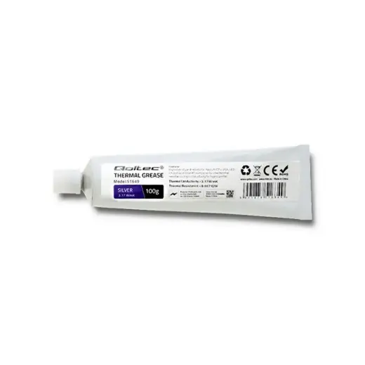 Qoltec Thermal grease 3.17 W/m-K | 100g | Silver