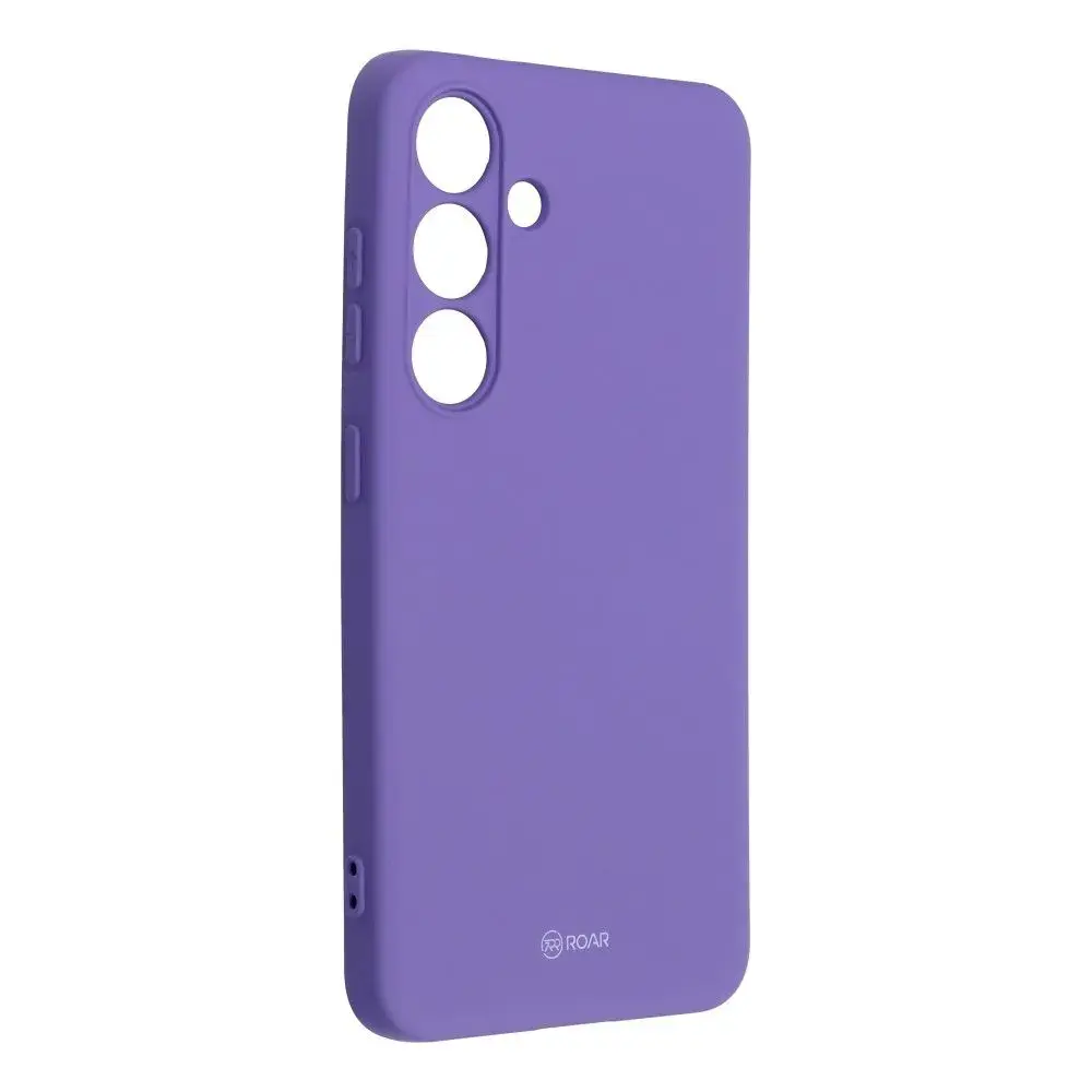 Roar All Day Colorful Jelly telefono dėklas Samsung Galaxy S24 (S921) violetinis