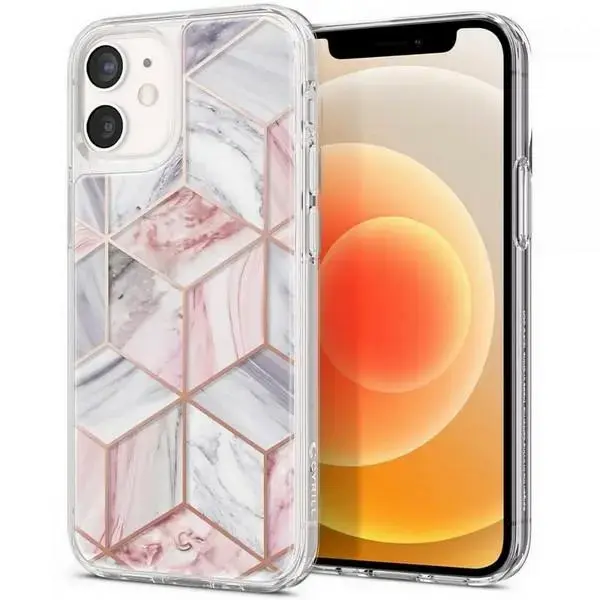 Spigen silikona vāciņš iPhone 12 Mini rozā krāsā