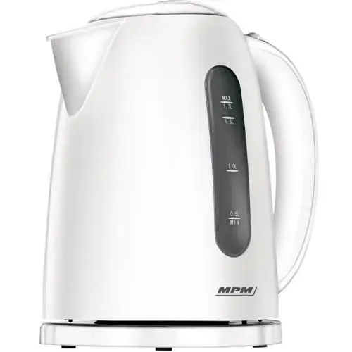 MPM MCZ-85 Elektriskā tējkanna 1.7L 2200W (Balta)