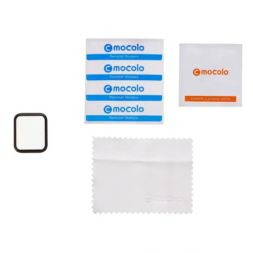 Mocolo 5D Tempered Glass Black for Watch 4|5|6|SE 44mm