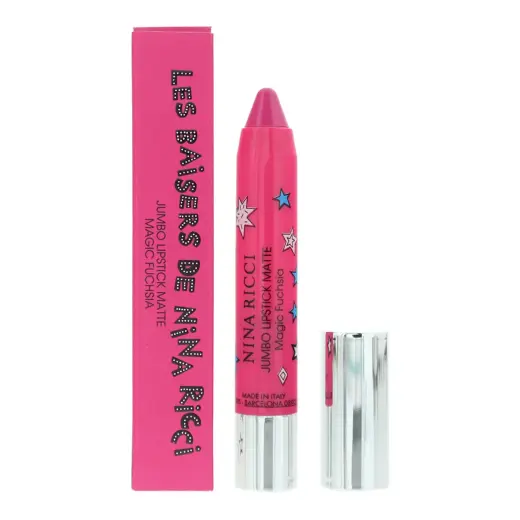 Nina Ricci, Jumbo Lipstick Matte, Cream Lipstick, Magic Fuchsia, 2.5 g
