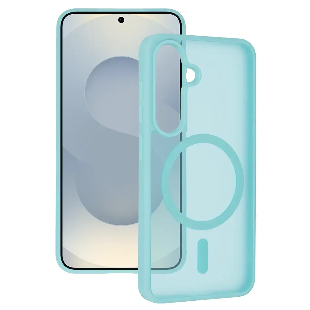 Tel Protect Aura Matte maciņš ar MagSafe atbalstu telefonam Samsung Galaxy S25 (S931) | S24 (S921) zaļš